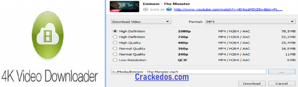 4k video downloader pro crack